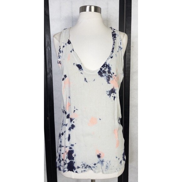 Raquel Allegra Tie dye Tank Top. Size: 0 - Picture 1 of 7